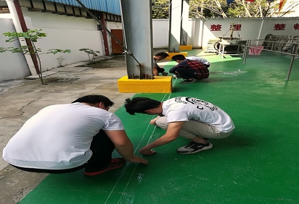 頂崗實習-油漆標志畫模 頂崗實習-油漆標志畫模